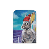 Belafonte Bunny- 5" x 7" painting